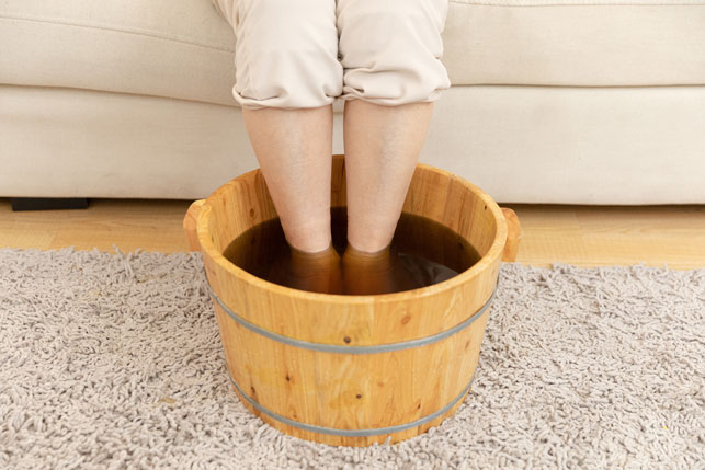 Herbal Foot Bath Therapy